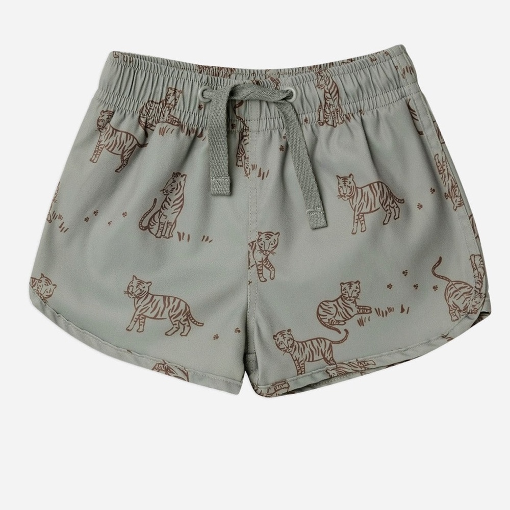 Rylee + Cru Swim Trunk Tiger